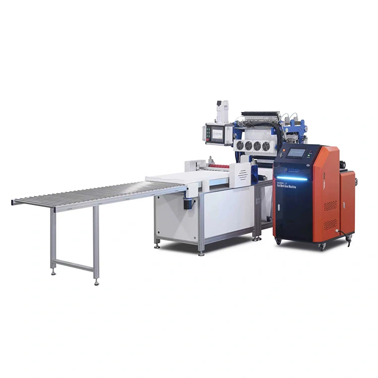 유리섬유 합성 미디어 필터 생산 라인1